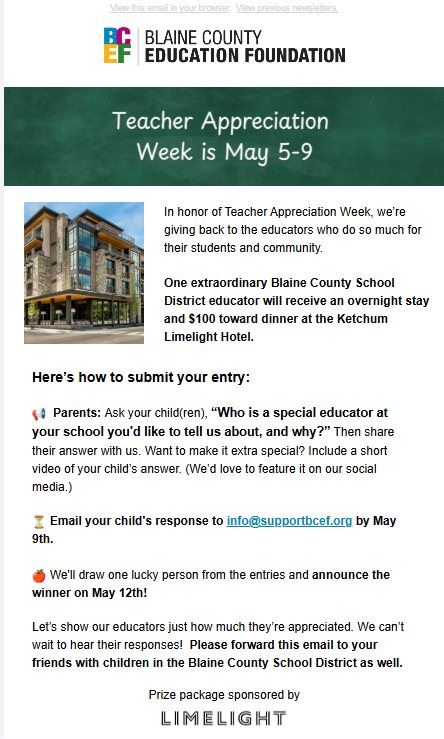 teacher week